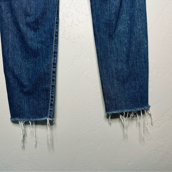 MOTHER Jeans Chaser Ankle Fray BOOTCAMP SZ 33 NEW! - Picture 7 of 16